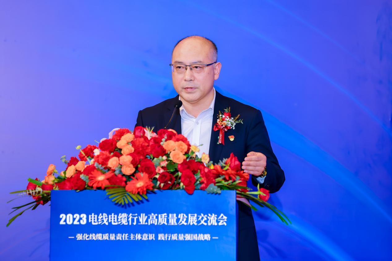 践行质量强国战略共商电线电缆开云 开云体育平台行业高质量发展——2023电线电缆行业高发展交流会在京举行(图5)
