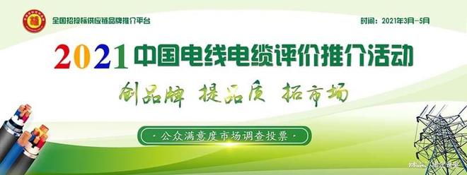 2021中国电线电缆十开云 开云体育平台大品牌榜单出炉太阳电缆上榜！(图1)