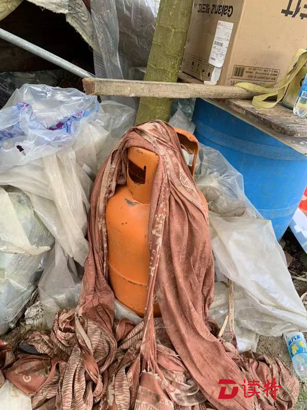 建材违规电线煤气罐乱堆放 大开云 开云体育平台鹏一育种基地将接受查封整改(图3)