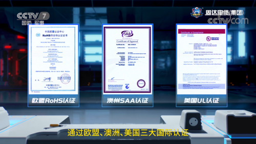 开云体育 Kaiyun.com 官网入口国产线缆制造强势崛起固达电缆集团这次被央视“点名”了(图5)